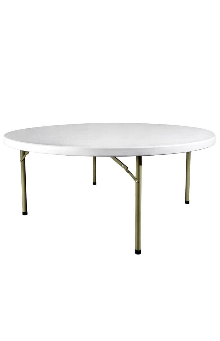 Round rental table